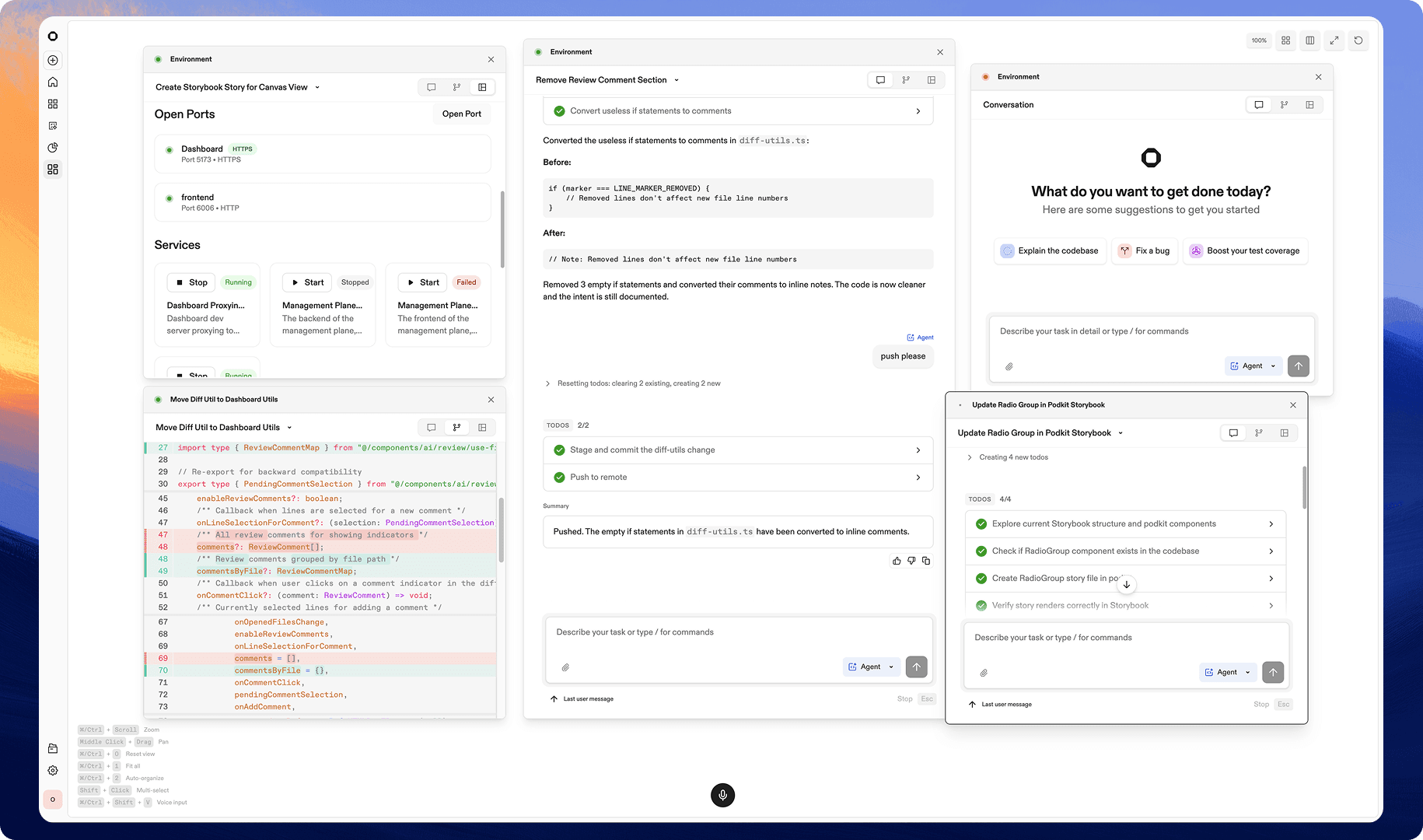 Infinite Canvas product screenshot