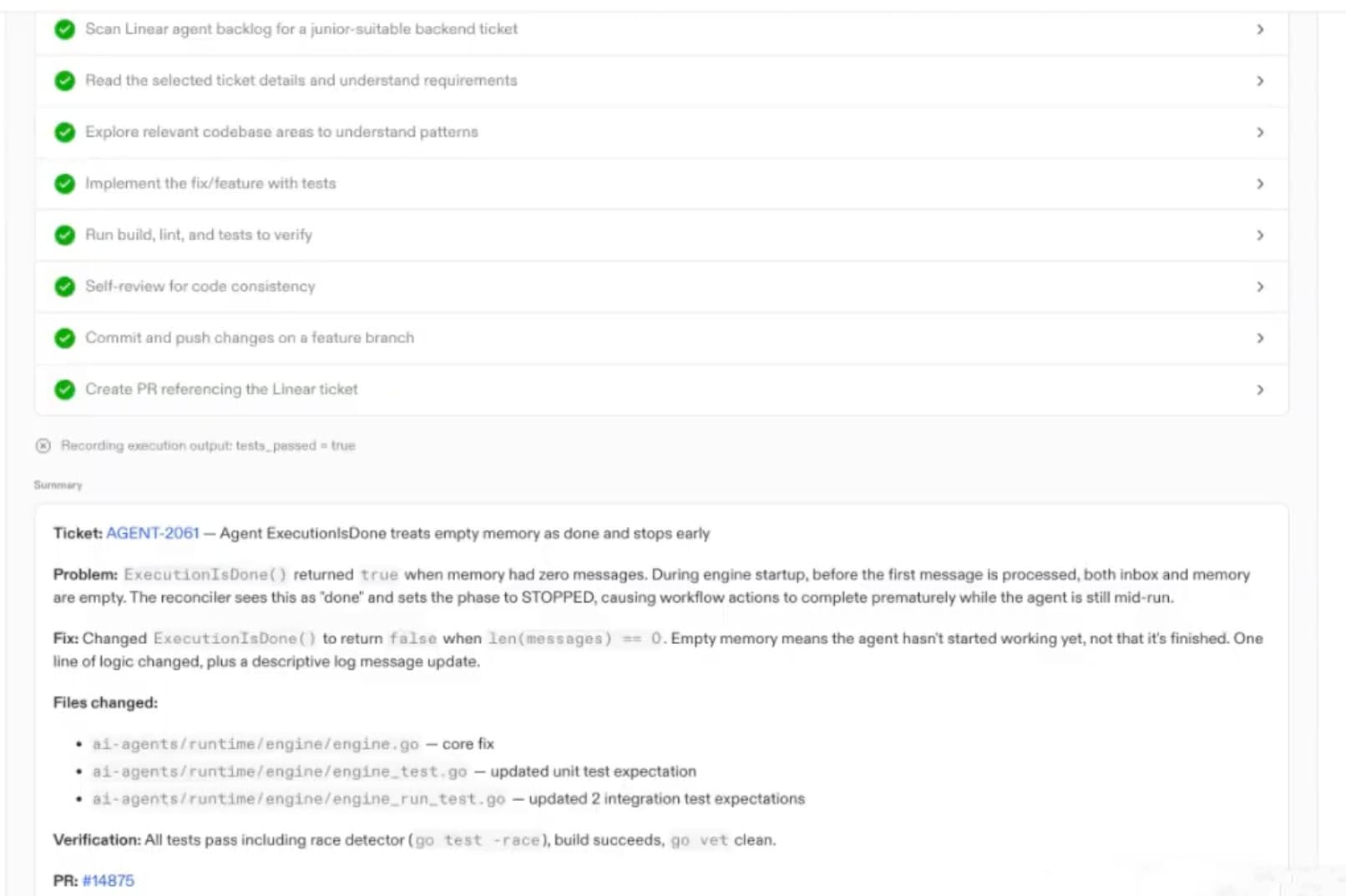 10x engineer automation execution