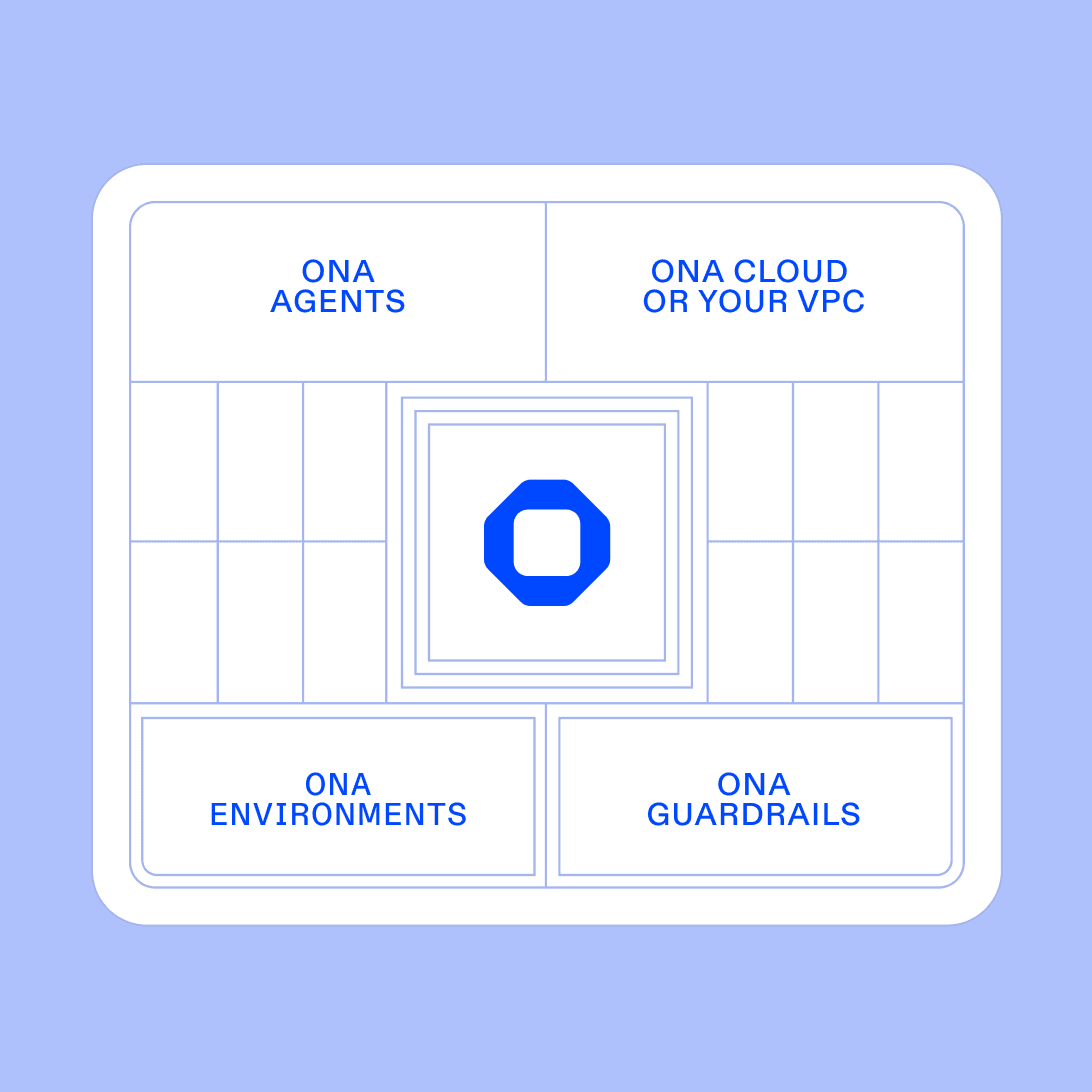 Ona: environments, agents and guardrails