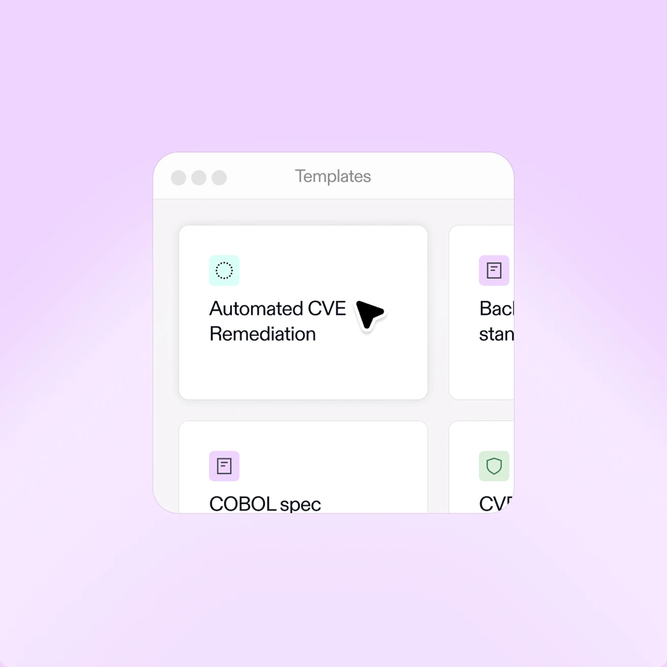 Automation templates