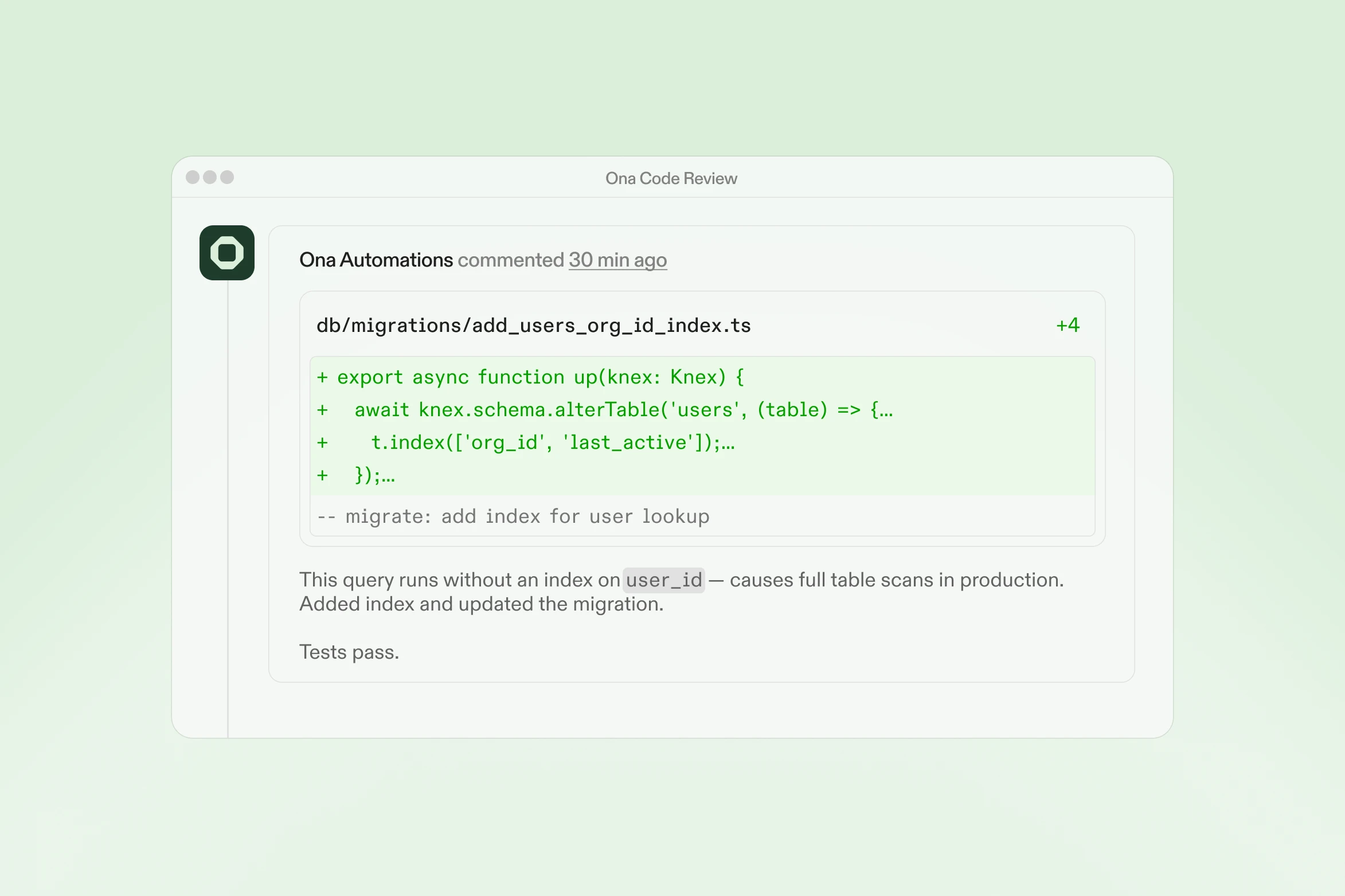 AI code review