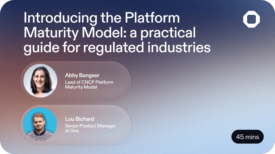 Introducing the Platform Maturity Model: a practical guide for regulated industries