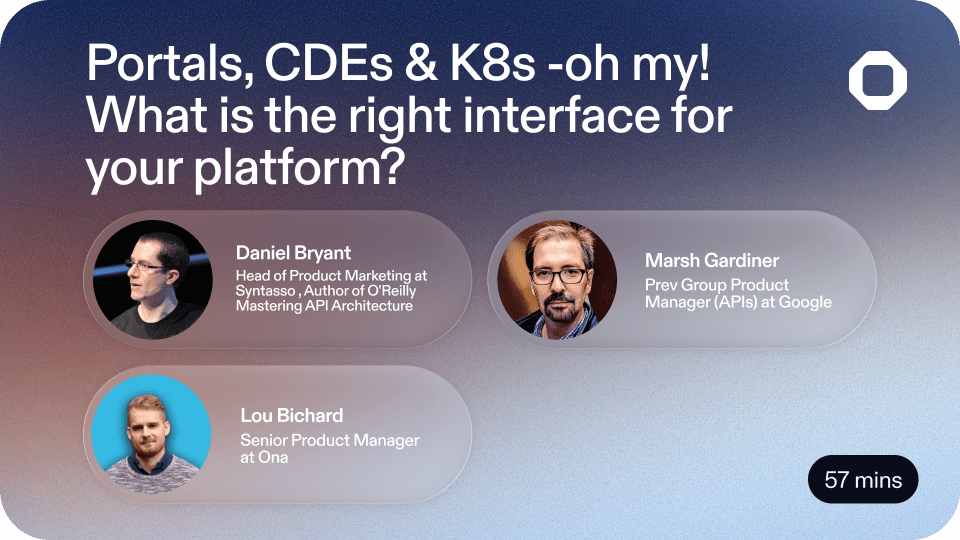 Portals, CDEs & K8's